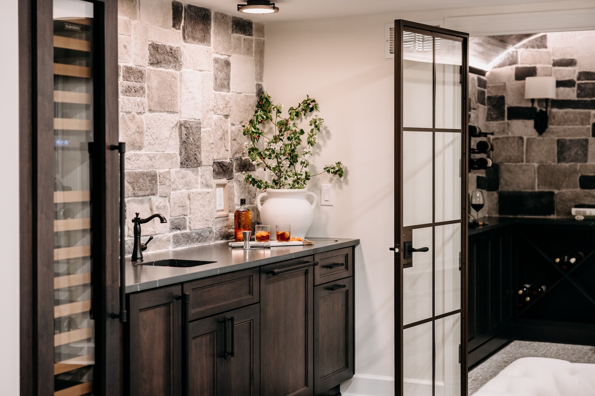 Birmingham Mi Wine Cellar Interior Design