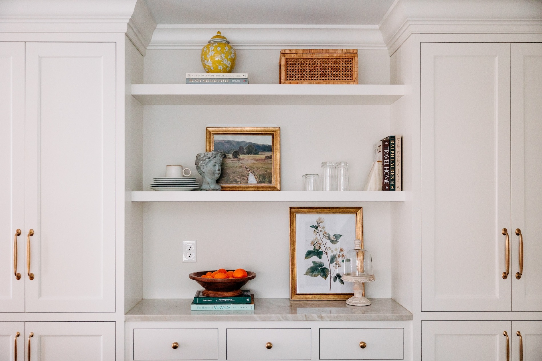 Built In Shelves Kitchen Design Birmingham Mi