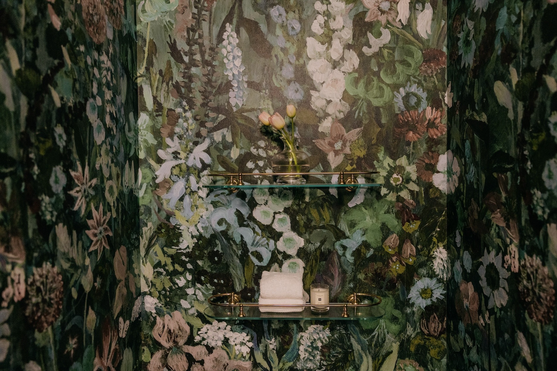 Powder Room Wallpaper Royal Oak Mi