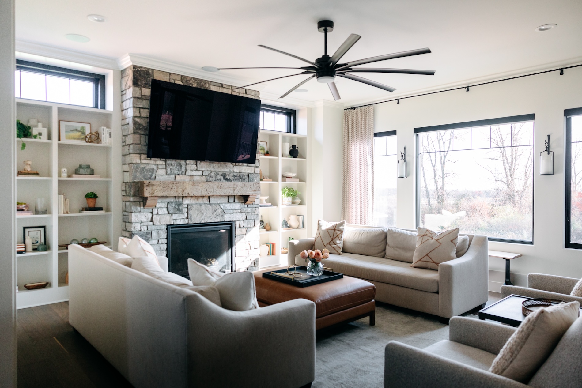 kendall design and build living room furnishings